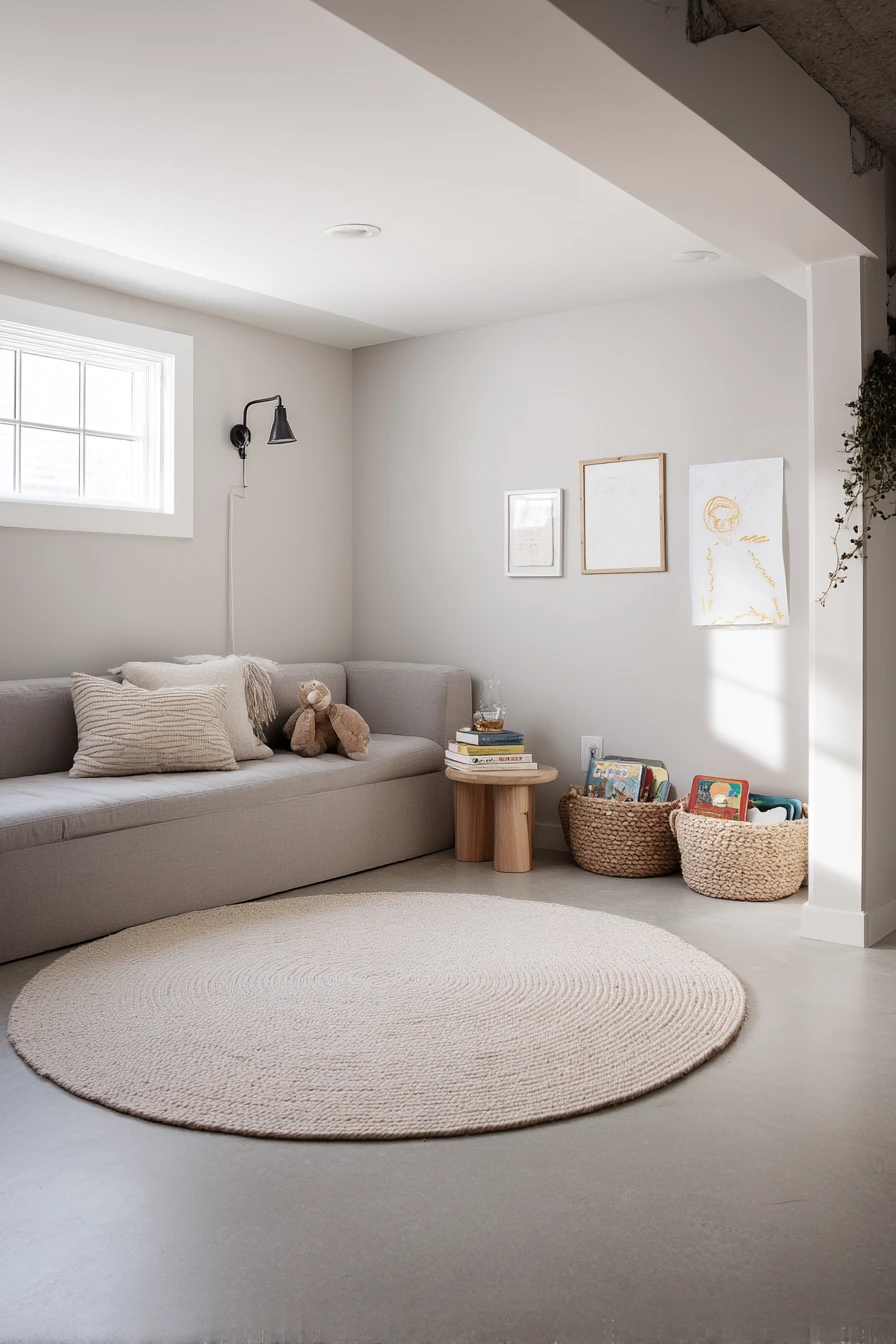 concrete basement floor ideas 4