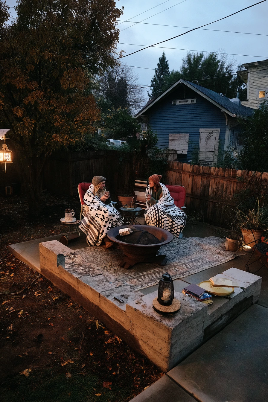 concrete patio ideas on a budget 16