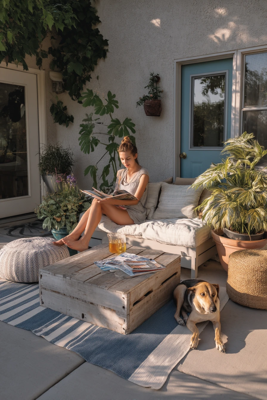 concrete patio ideas on a budget 31