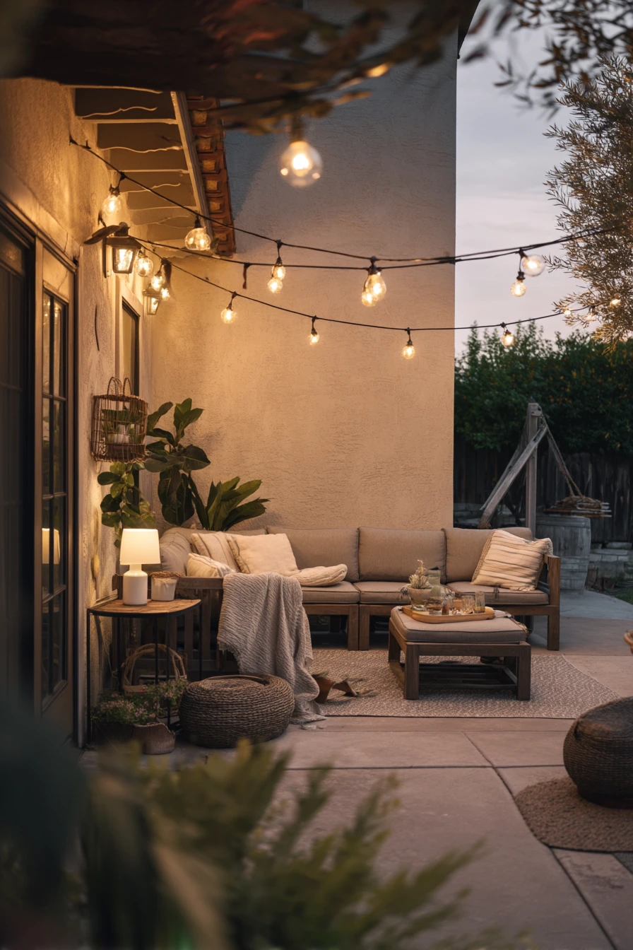 concrete patio ideas on a budget 35