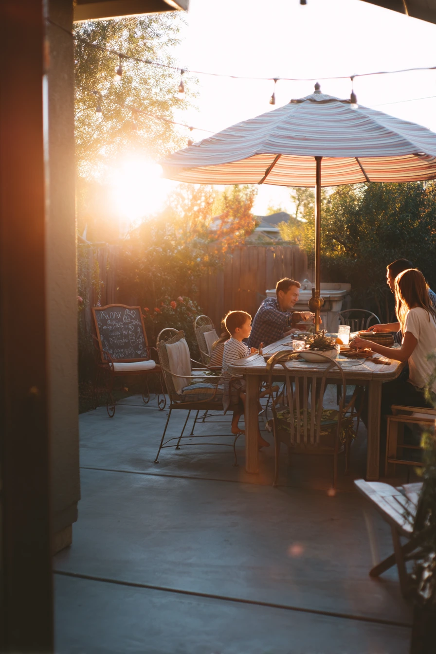concrete patio ideas on a budget 5