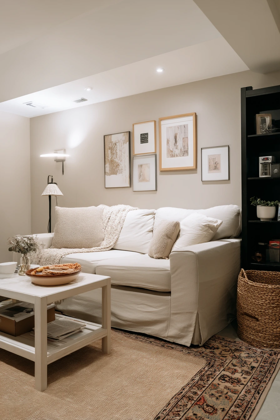 cozy basement ideas 10