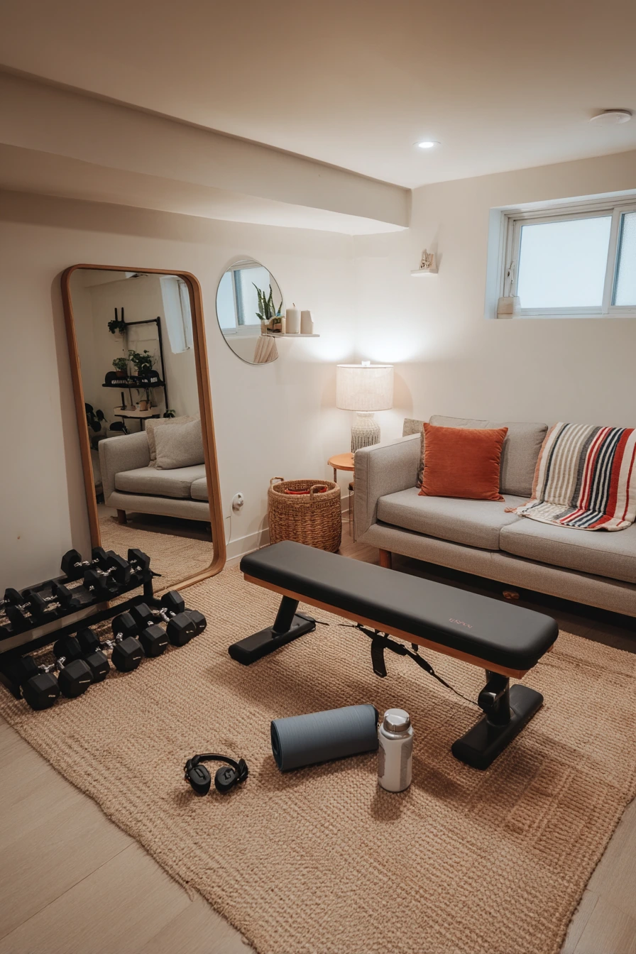 cozy basement ideas 23