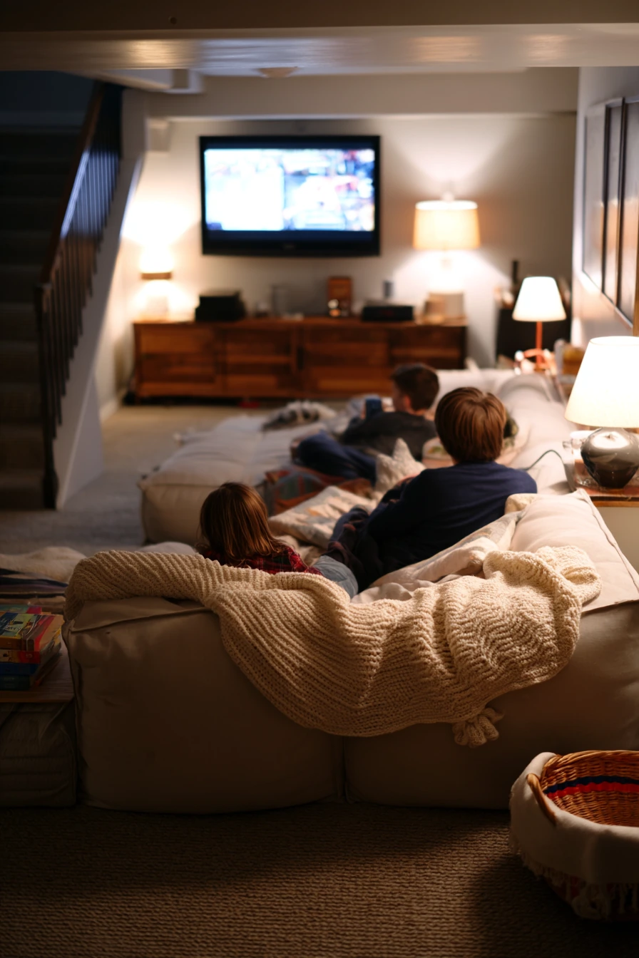 cozy basement ideas 3
