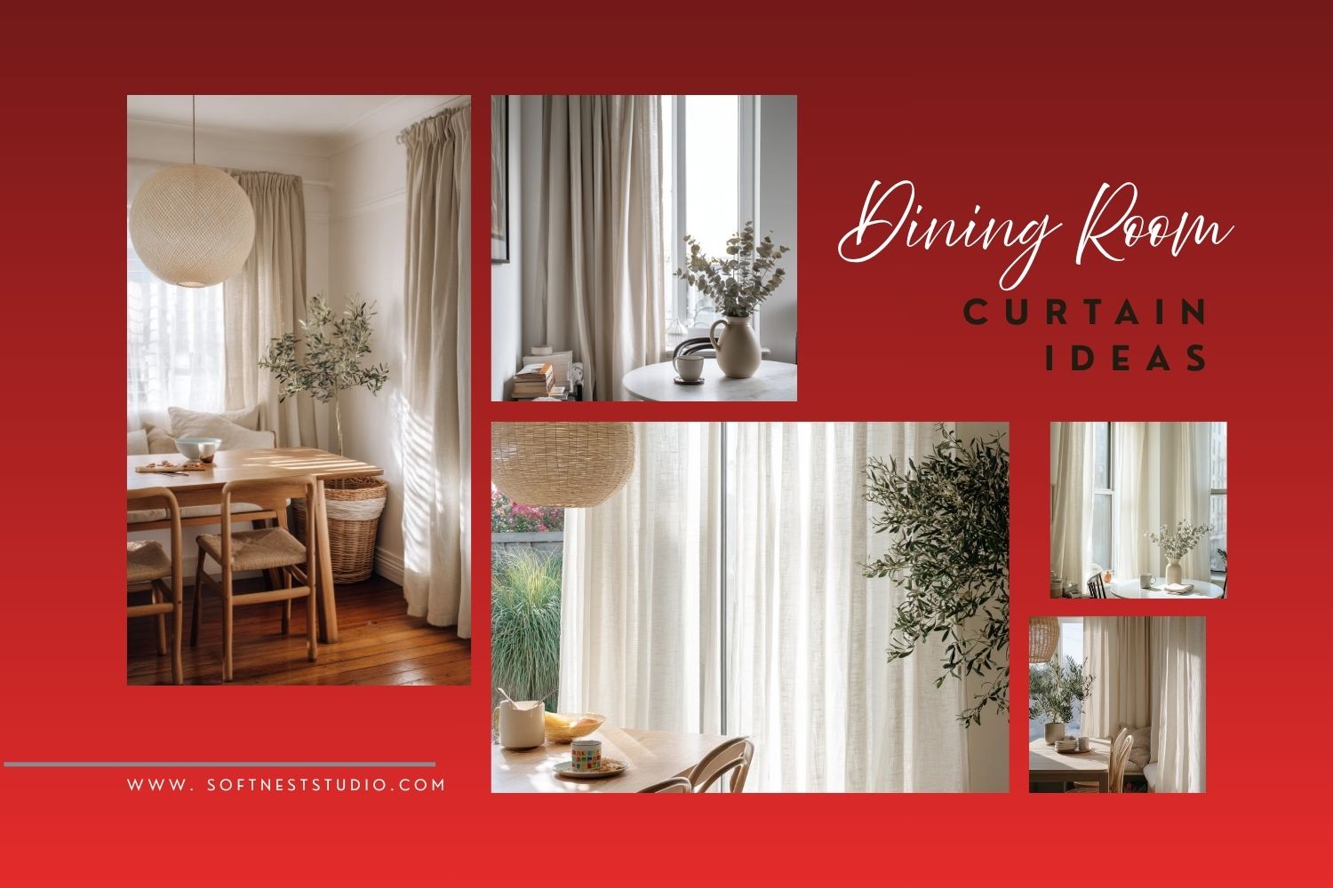 dining room curtain ideas