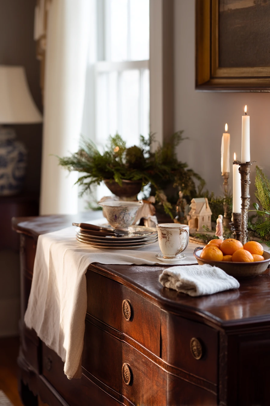 dining room buffet decor ideas 37