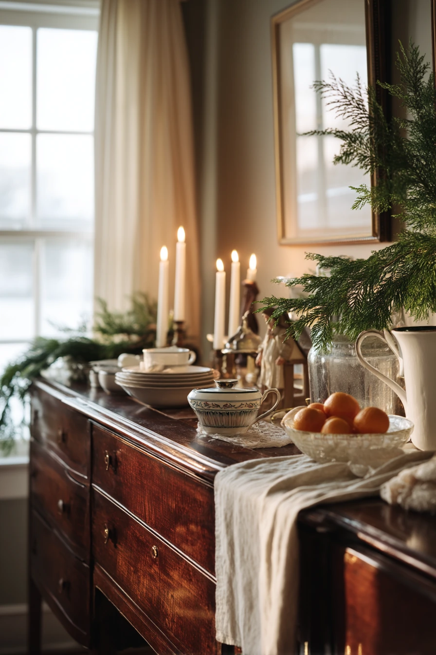 dining room buffet decor ideas 38