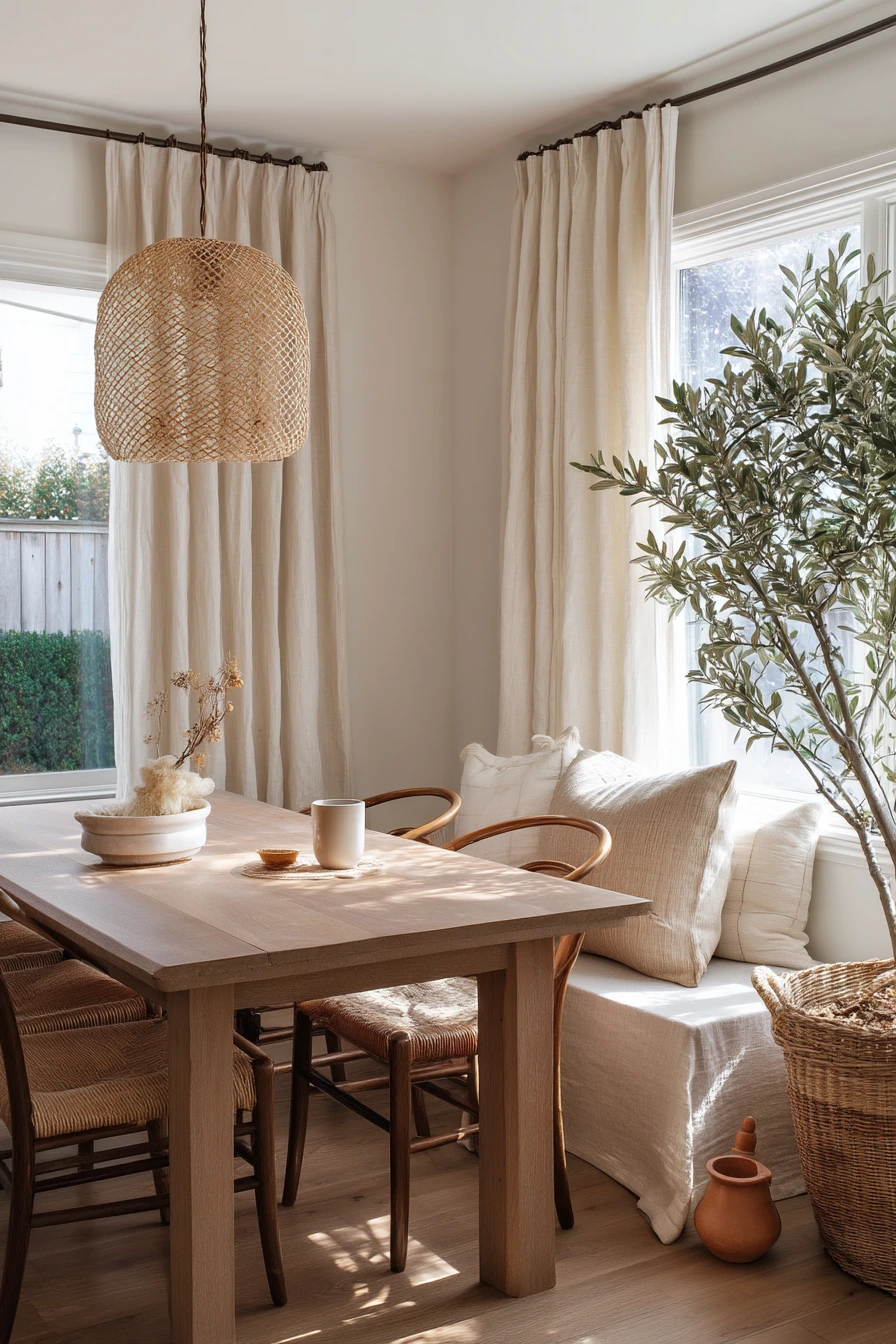 dining room curtain ideas 1