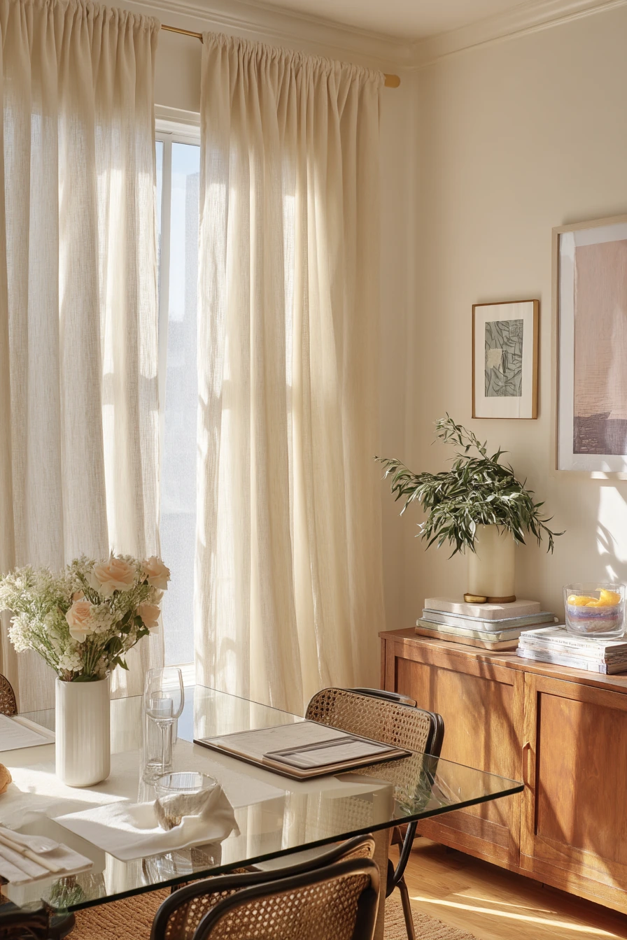 dining room curtain ideas 12
