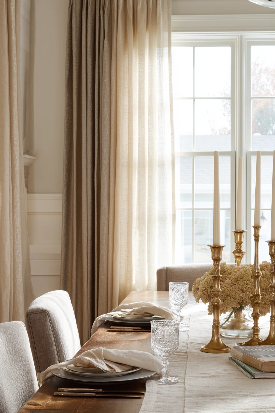 dining room curtain ideas 16