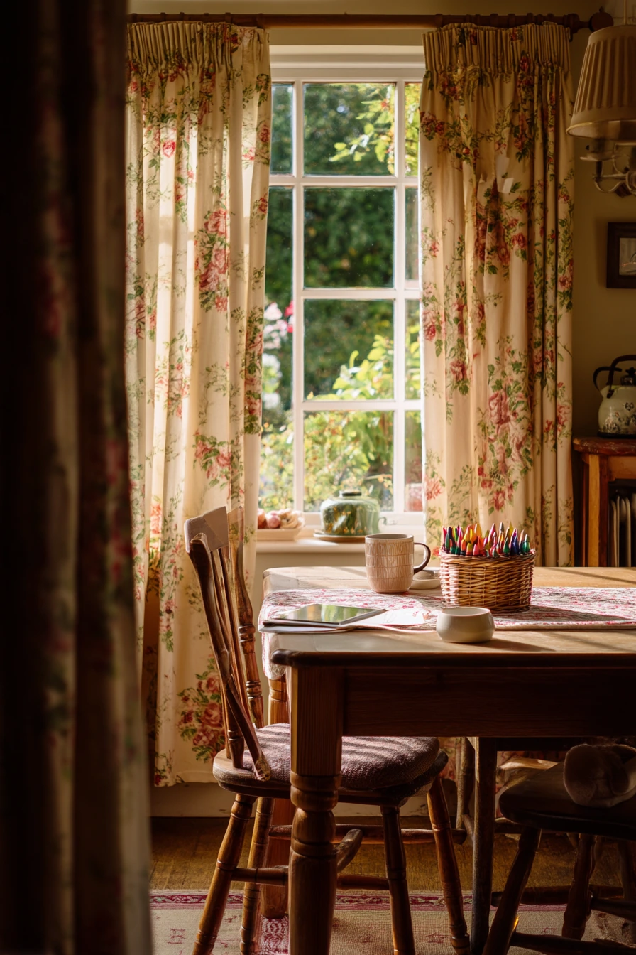 dining room curtain ideas 26