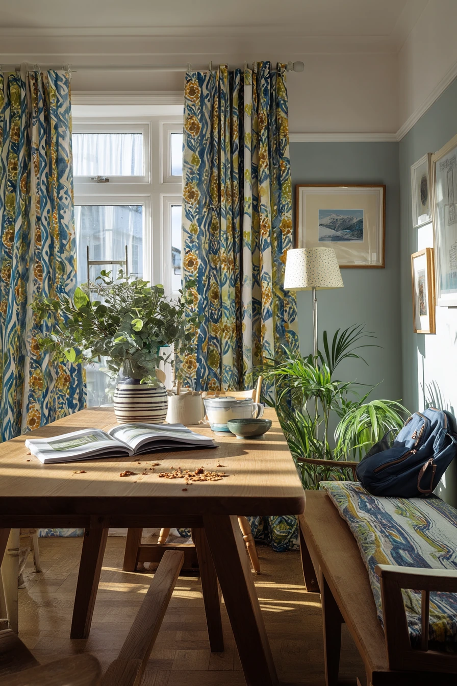 dining room curtain ideas 40