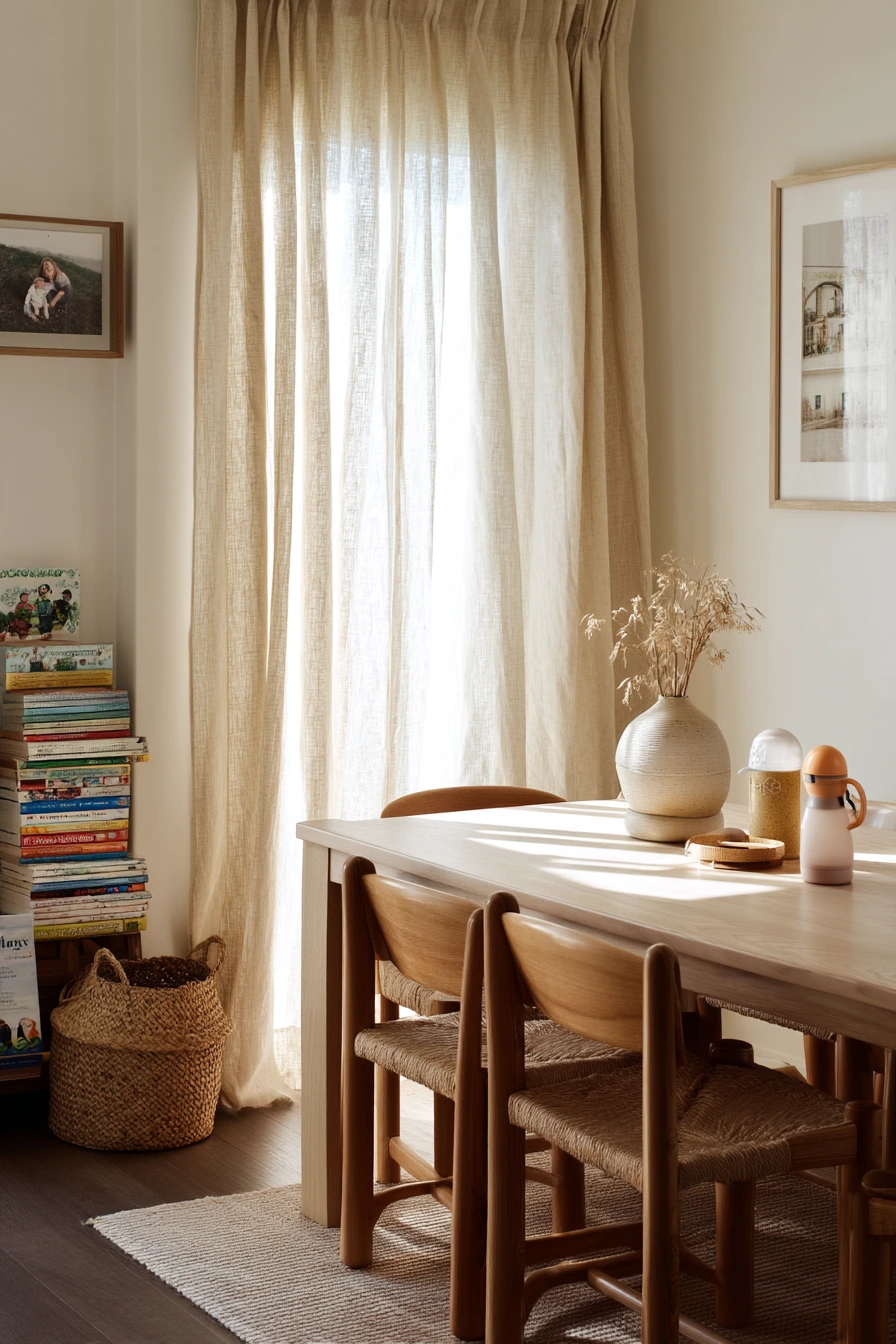 dining room curtains ideas 1