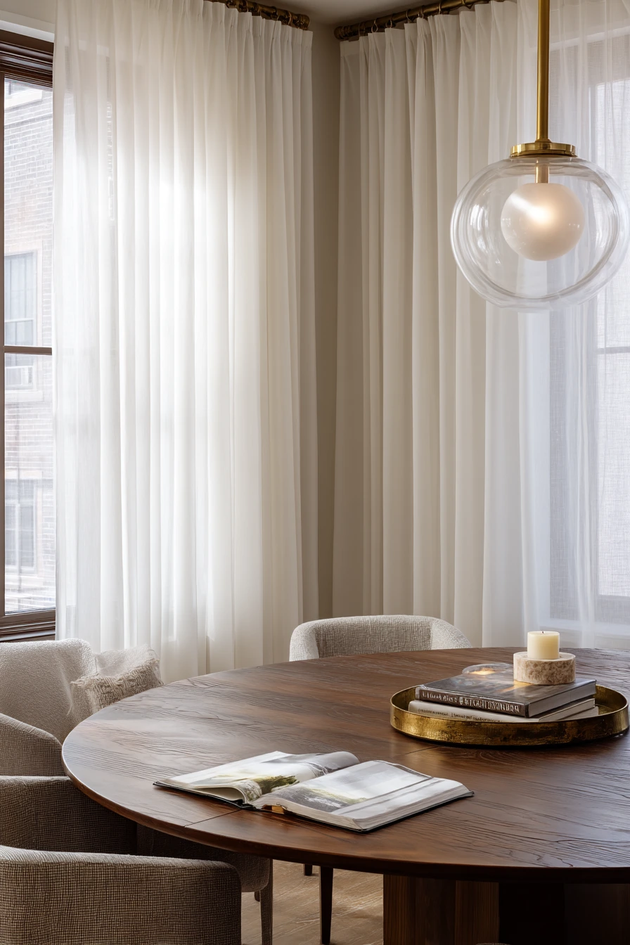 dining room curtains ideas 10