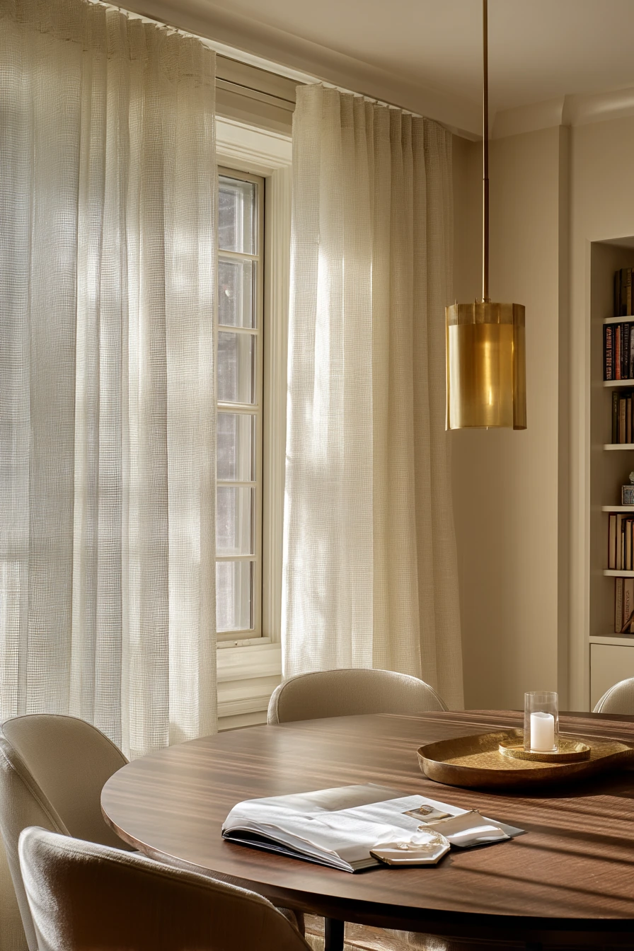 dining room curtains ideas 11