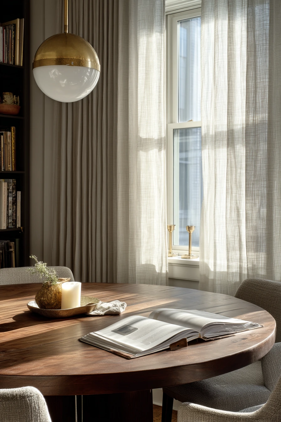 dining room curtains ideas 12