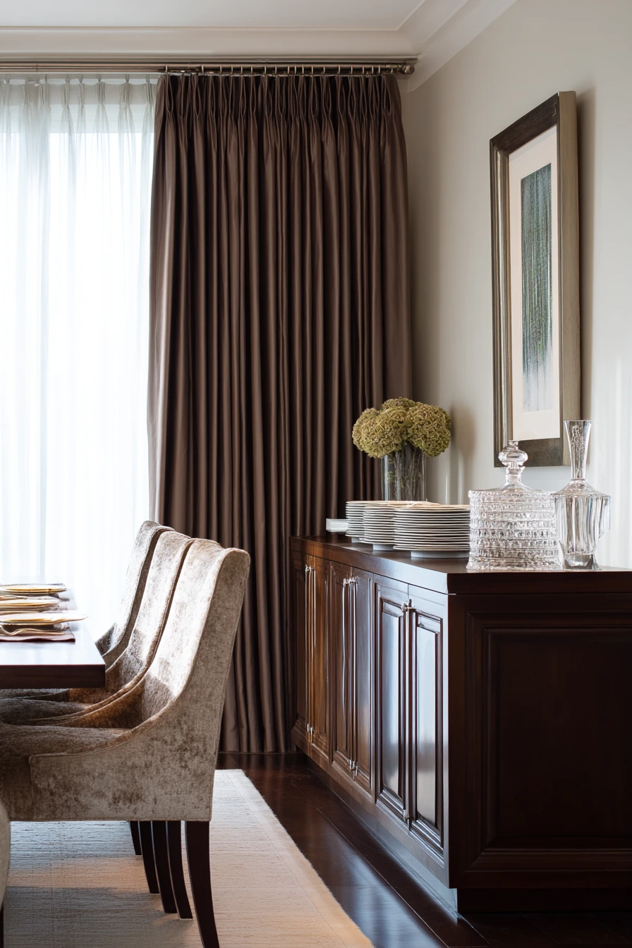 dining room curtains ideas 25