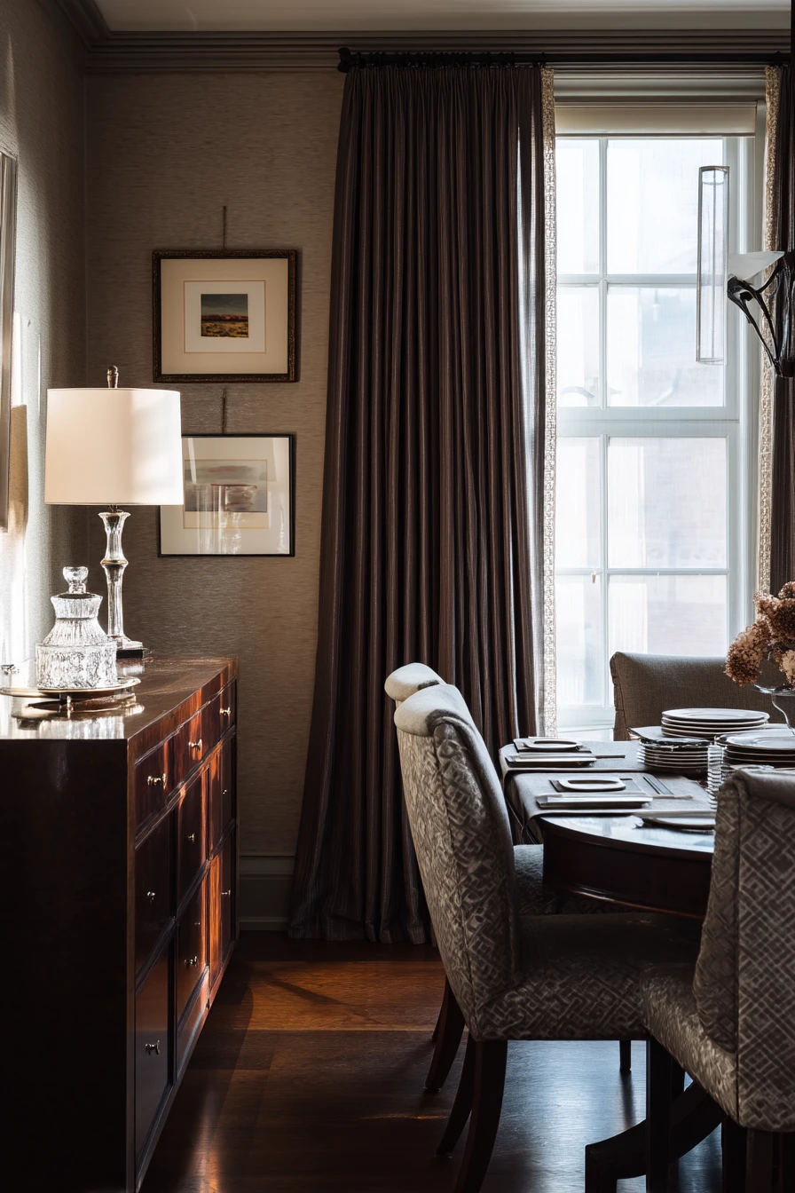 dining room curtains ideas 26