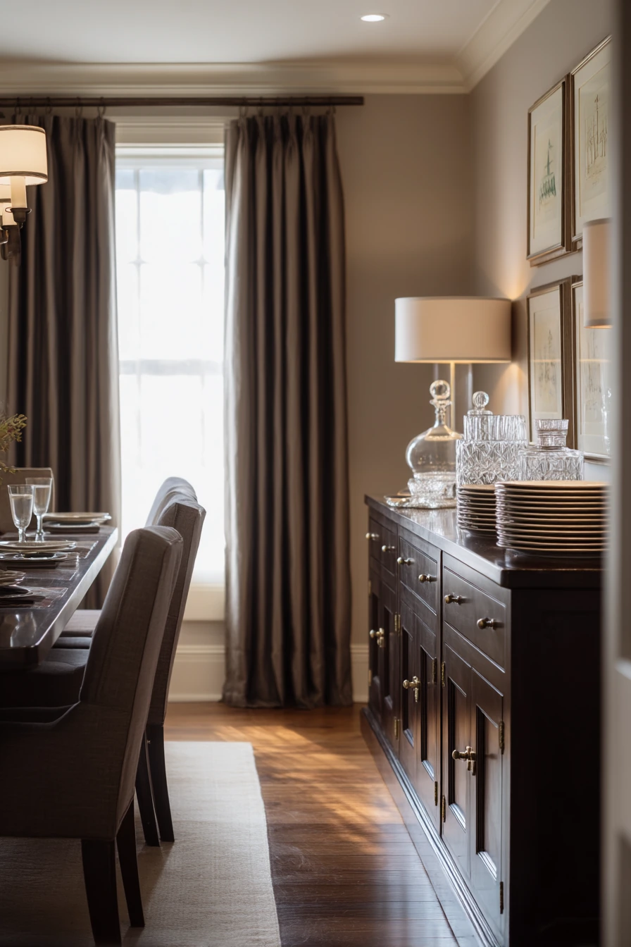 dining room curtains ideas 27