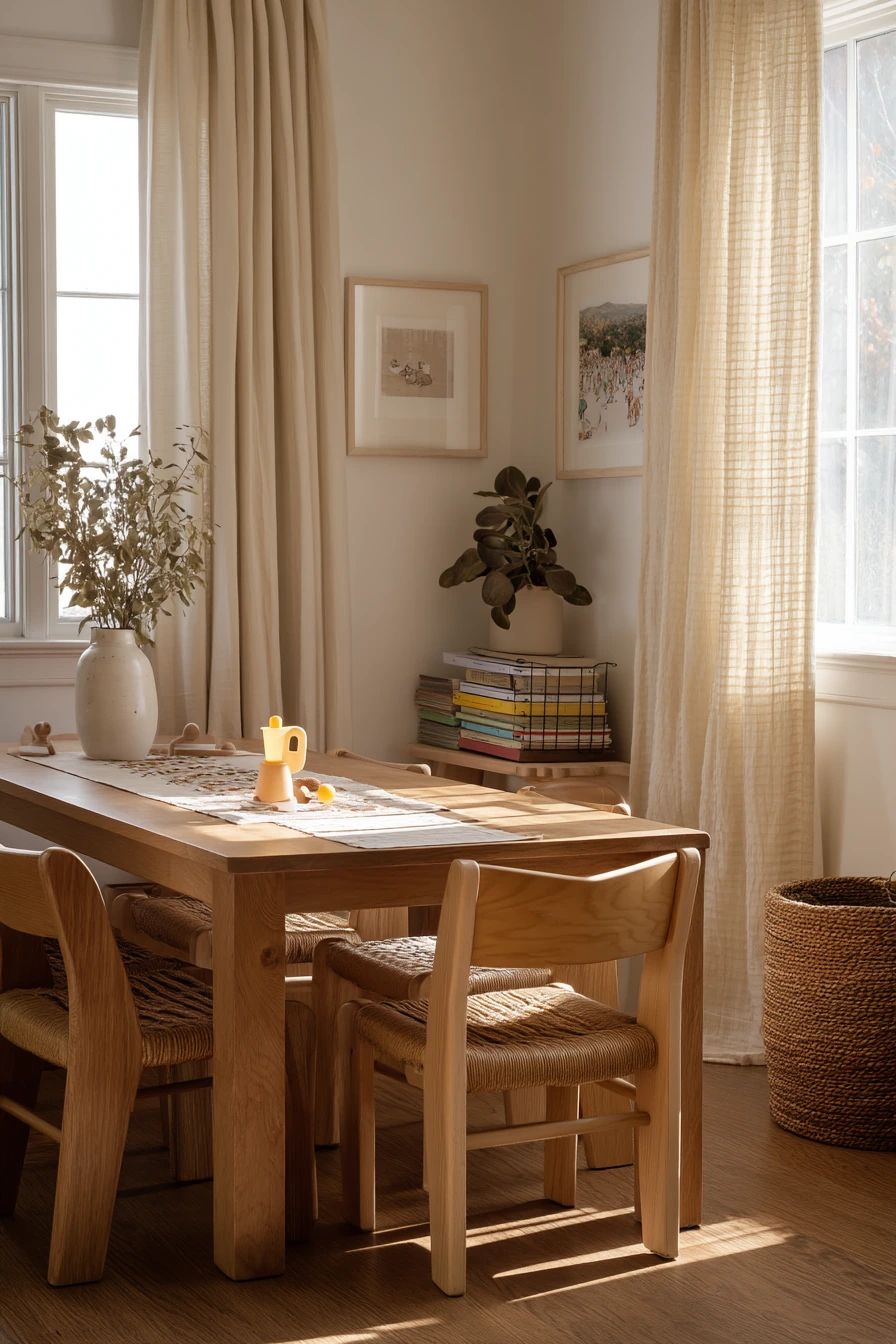 dining room curtains ideas 3