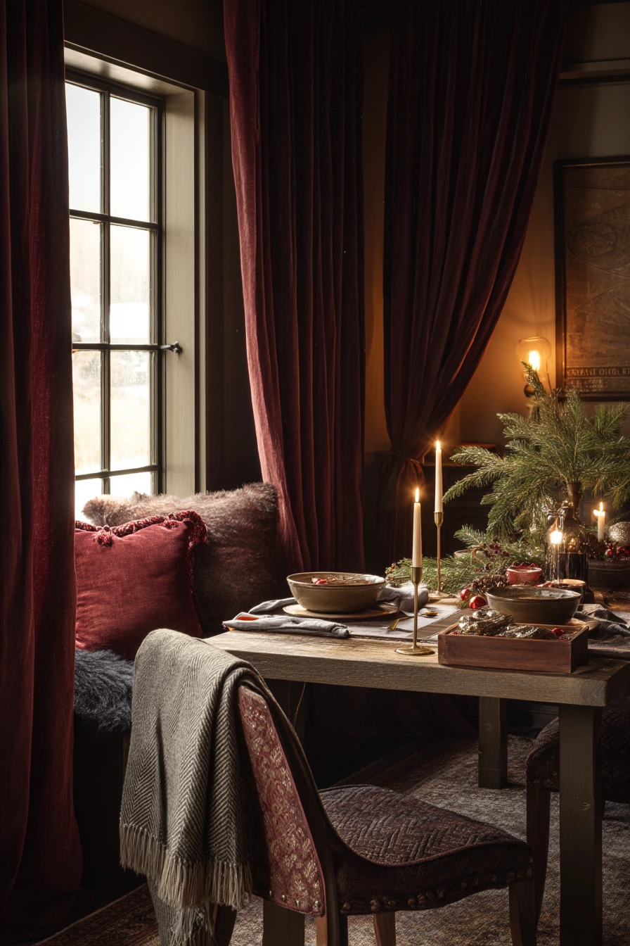 dining room curtains ideas 37