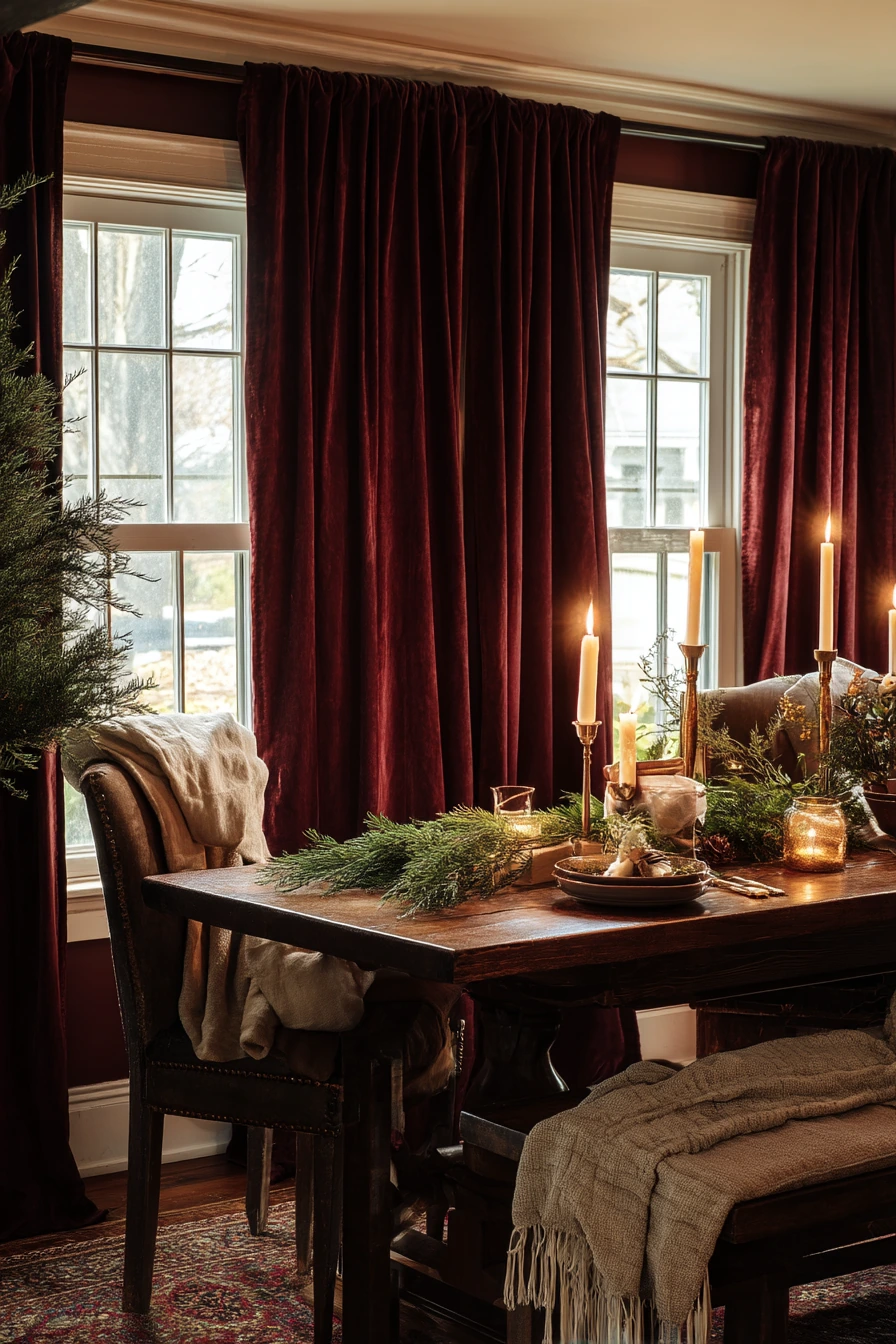 dining room curtains ideas 39