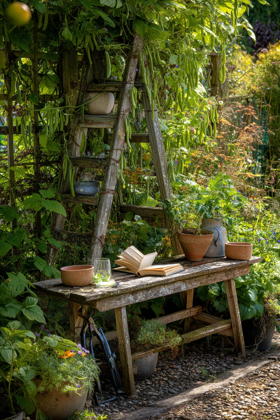 diy garden trellis ideas 21
