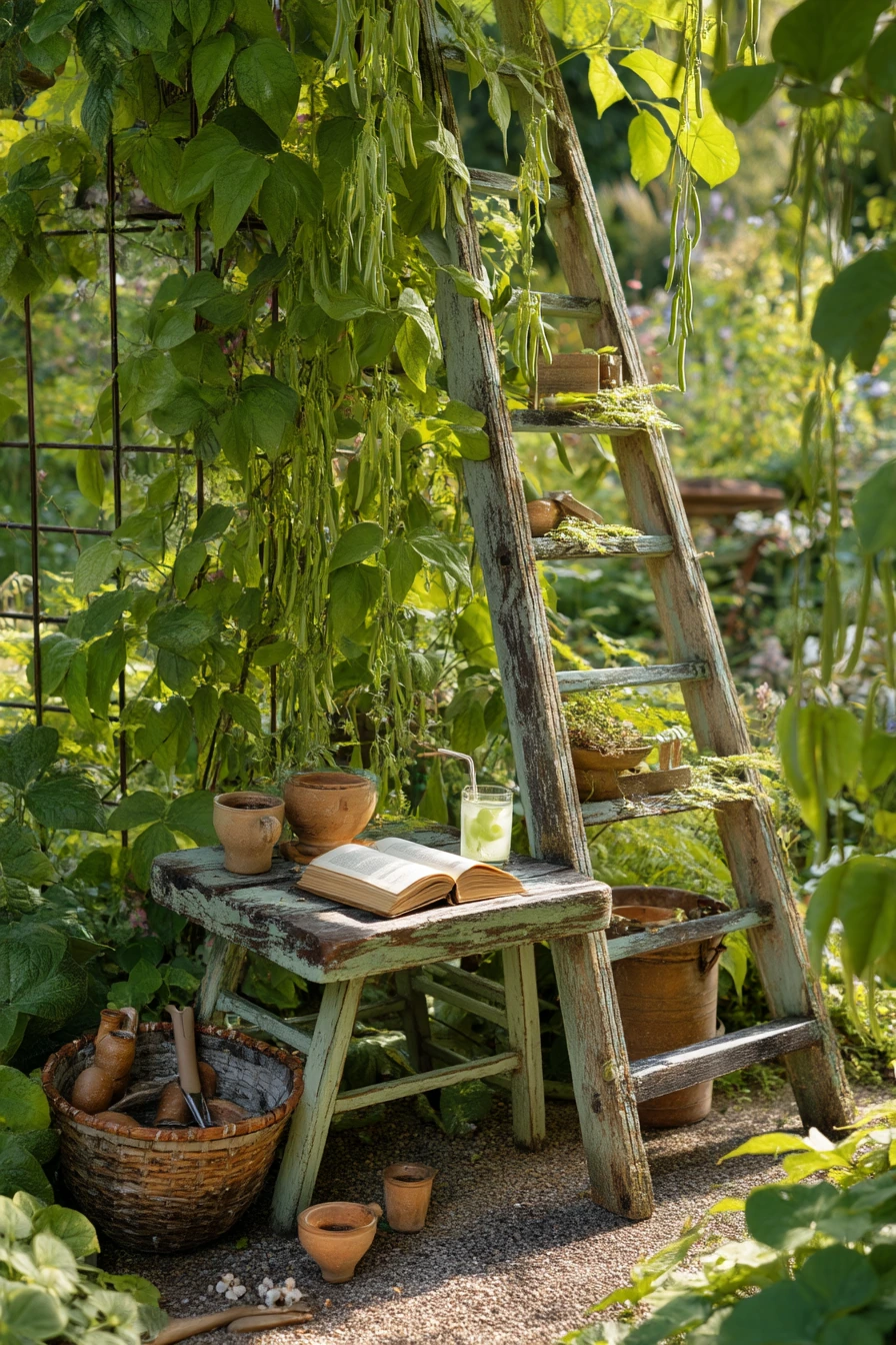 diy garden trellis ideas 22