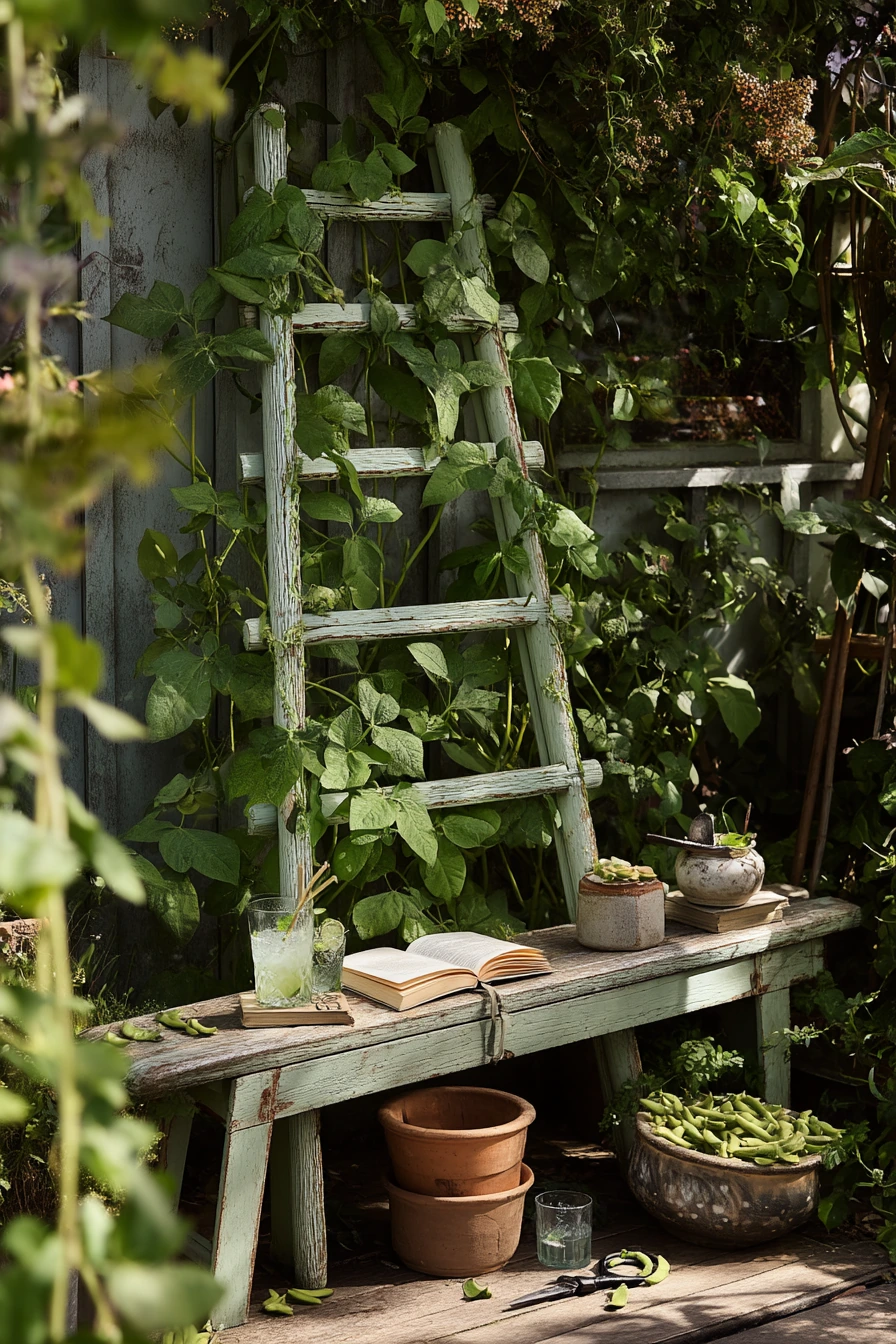 diy garden trellis ideas 24