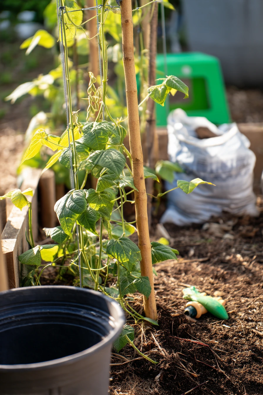 diy garden trellis ideas 31