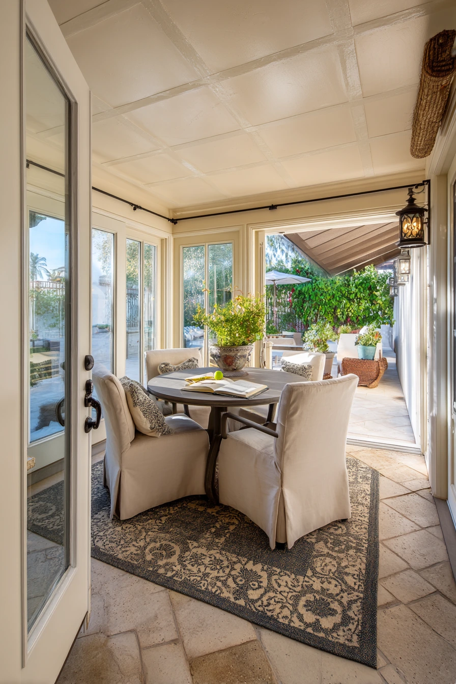 enclosed patio ideas 30