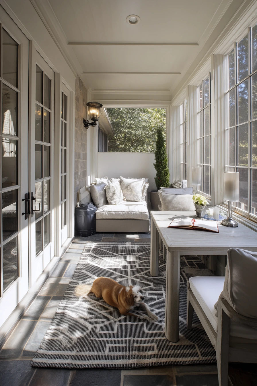 enclosed patio ideas 31