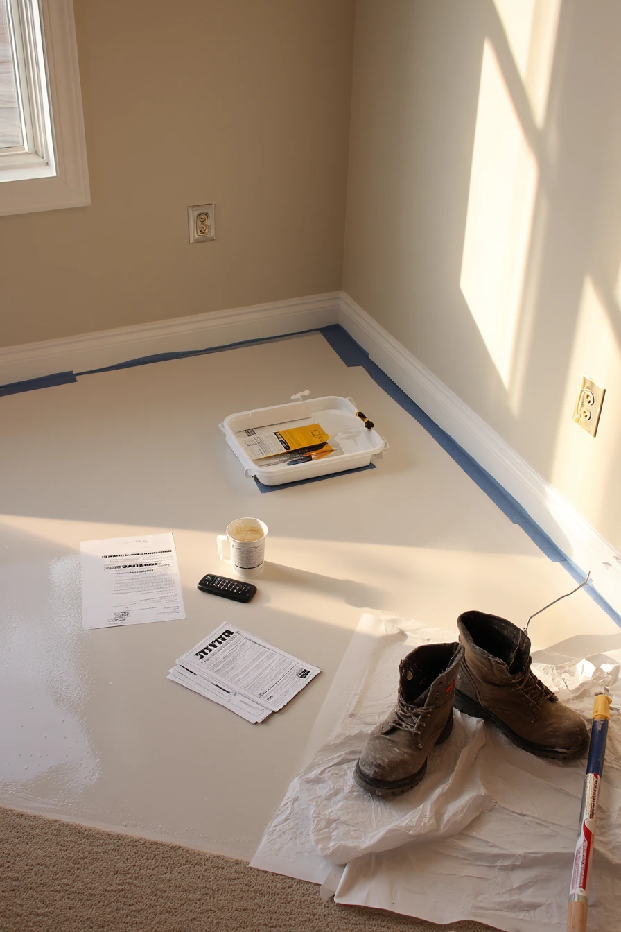 epoxy basement floor ideas 39