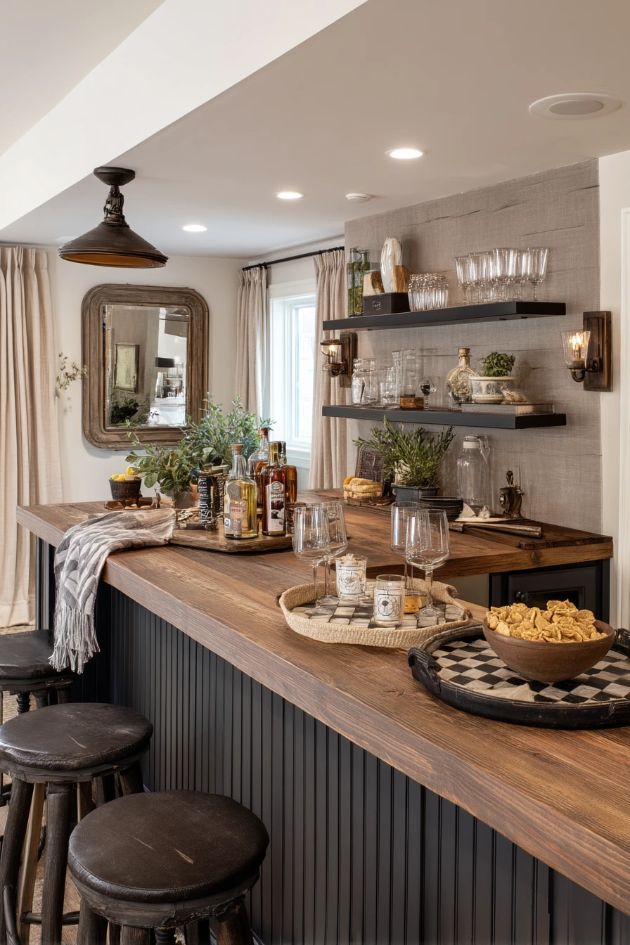 farmhouse basement ideas 18