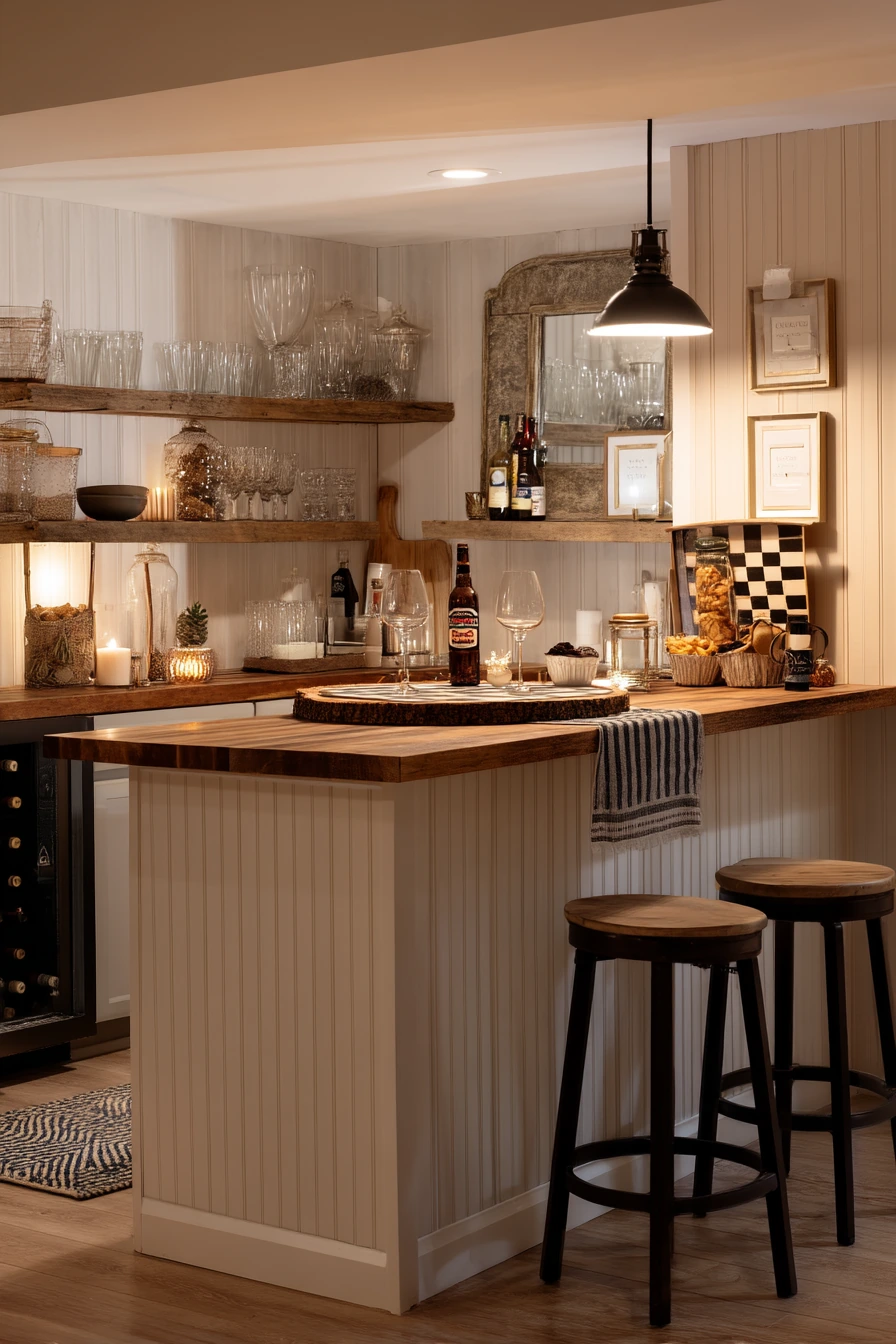 farmhouse basement ideas 20