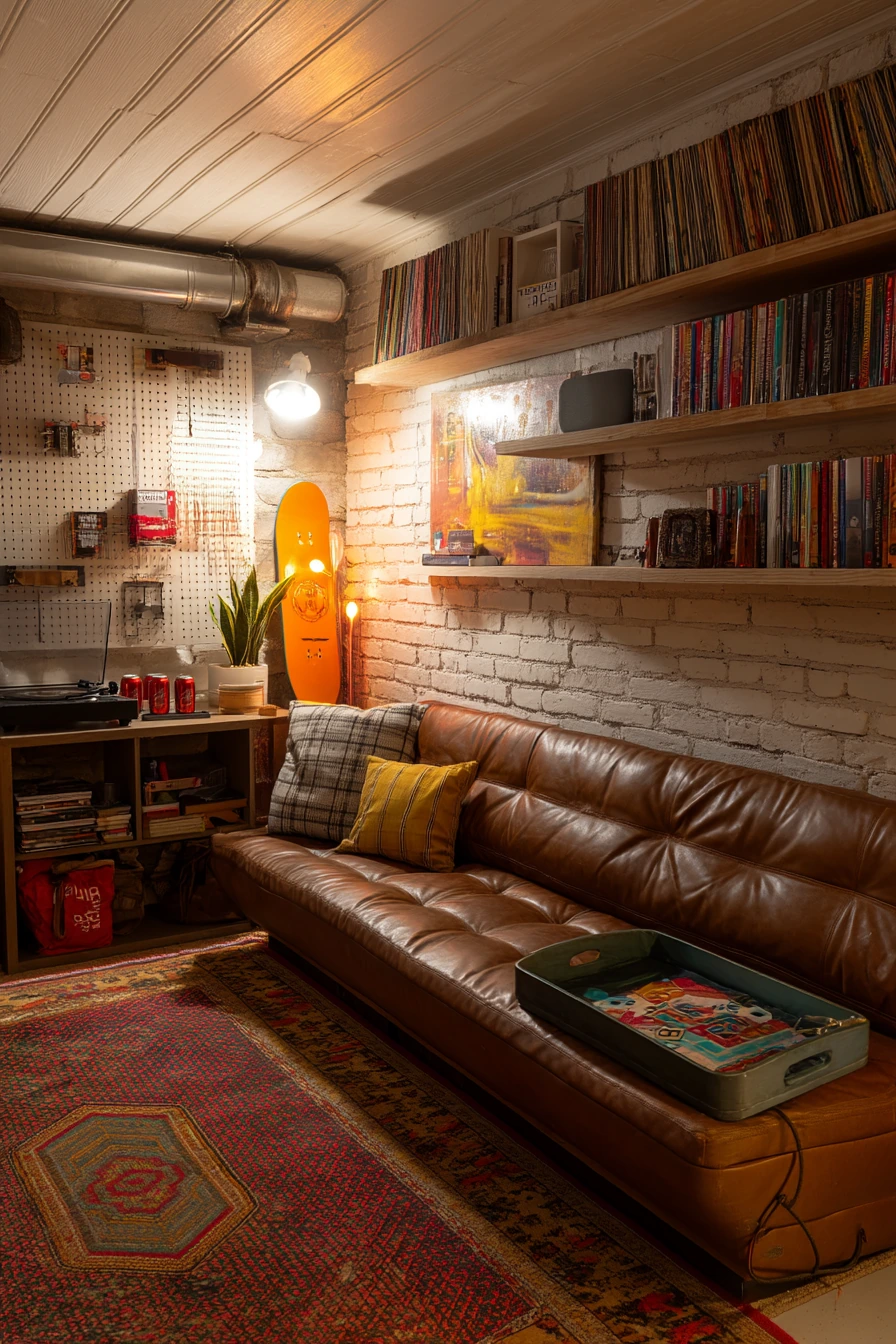farmhouse basement ideas 21