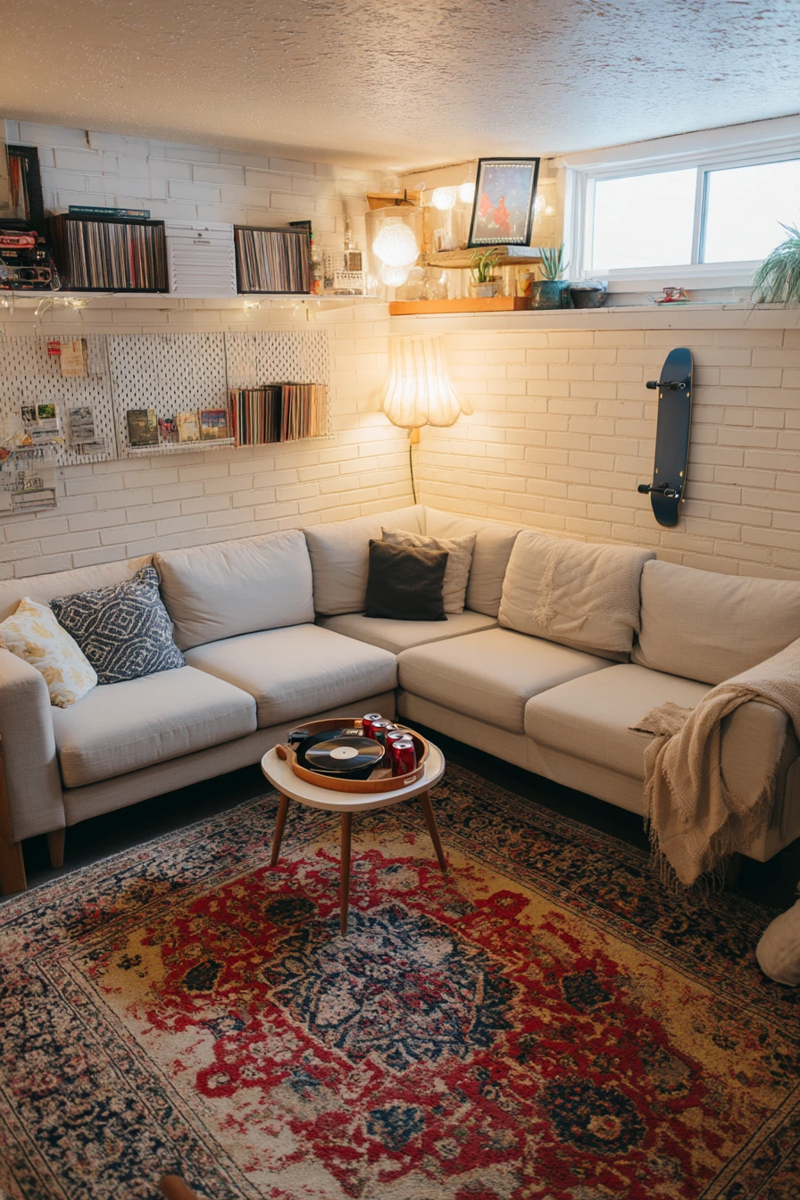 farmhouse basement ideas 22