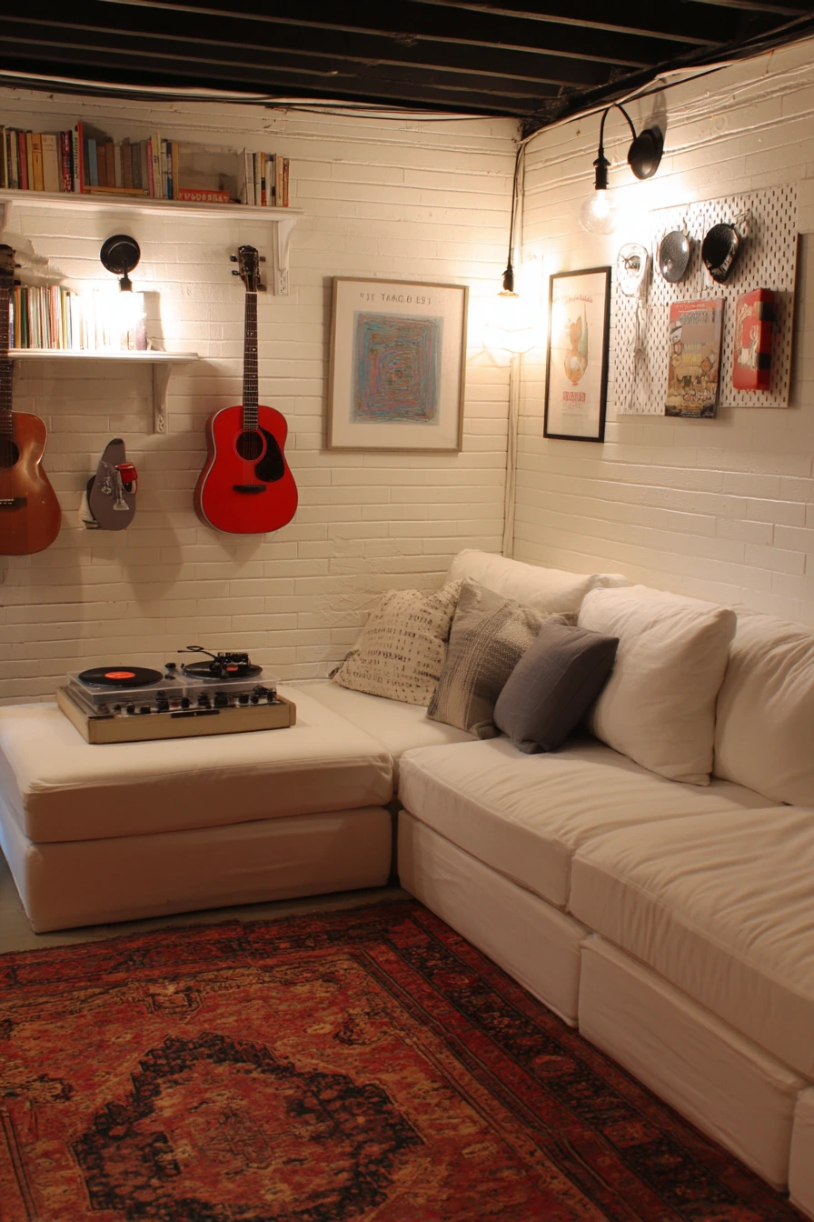 farmhouse basement ideas 24