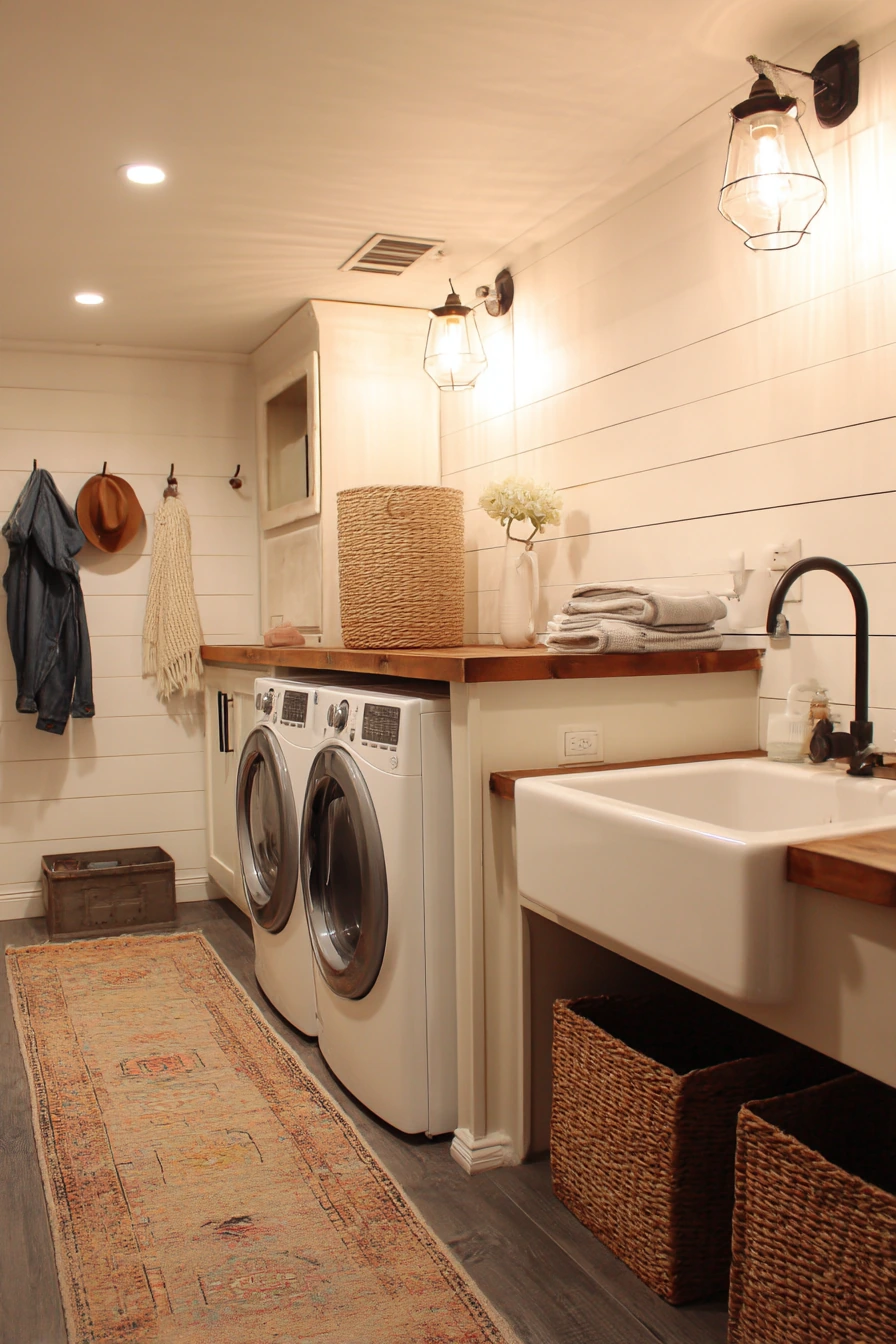 farmhouse basement ideas 29