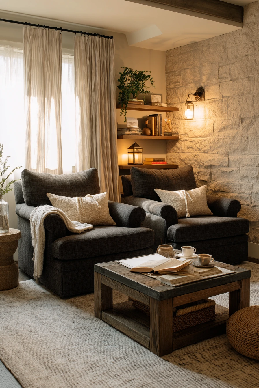 farmhouse basement ideas 40