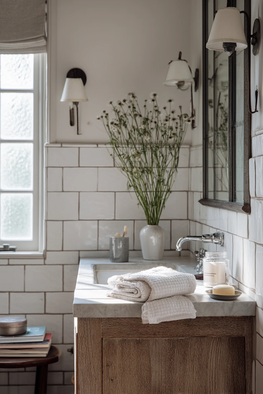 farmhouse bathroom ideas 14