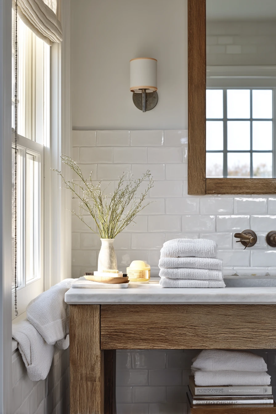 farmhouse bathroom ideas 15