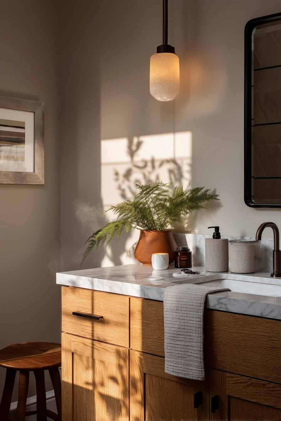 farmhouse bathroom ideas 31