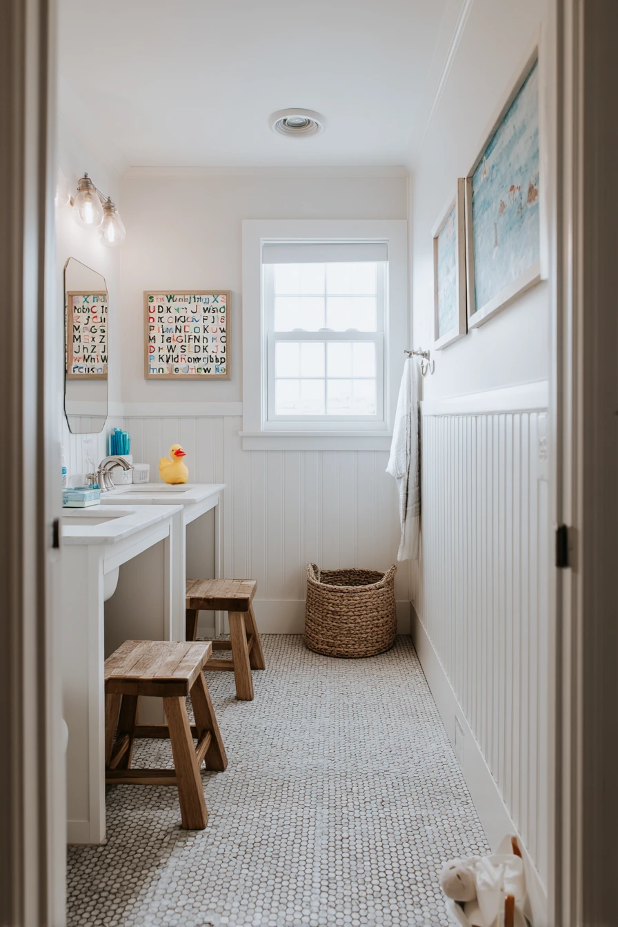 farmhouse bathroom ideas 33