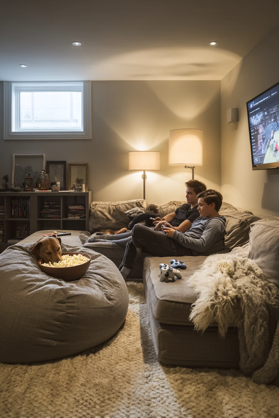 fun basement ideas 1