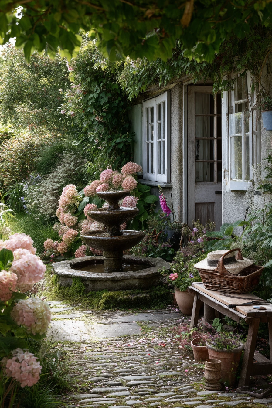 garden fountain ideas 18