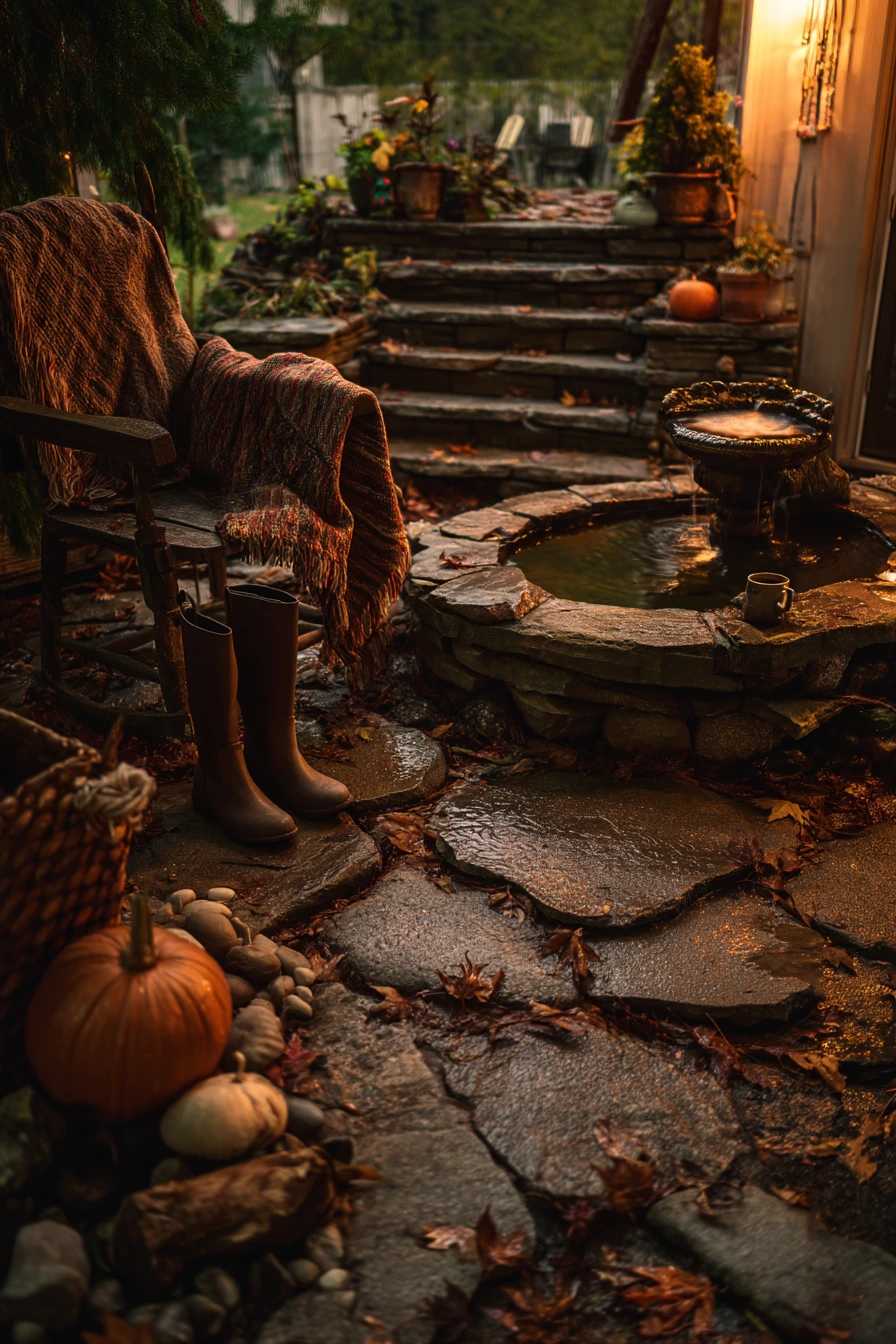 garden fountain ideas 34