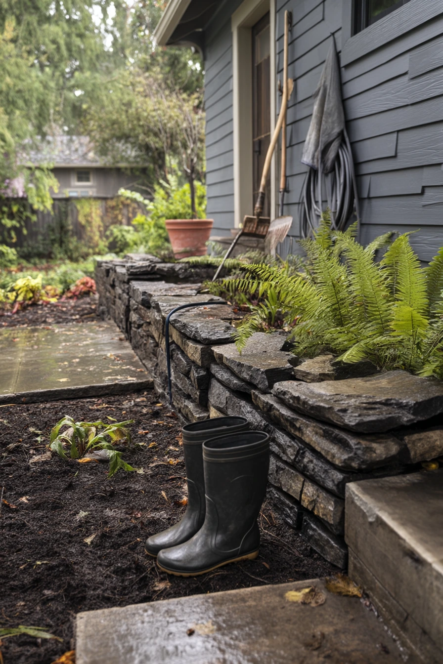 garden retaining wall ideas 33
