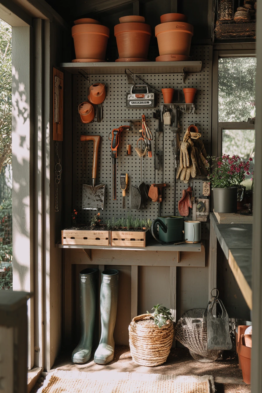 garden tool storage ideas 2