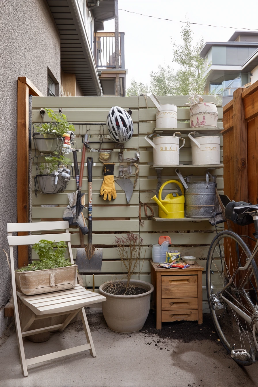 garden tool storage ideas 27